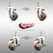Service Caster 3 Inch 316SS High Temp Glass Filled Nylon 3/8 Inch Stem Caster Brakes SCC, 2PK SS316TS20S314-GFNSHT-381615-2-TLB-2 - alternate 5